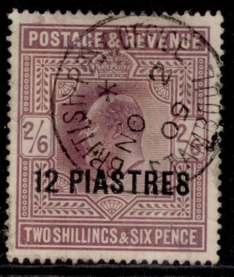 british-levant-edvii-sg11a-12pi-on-2s-6d-pale-dull-purple-used-cat-80-chalky