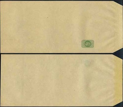 wp21-kevii-1-2d-yellow-green-newspaper-wrapper-stamp-lw5-mint
