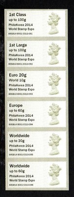 post-go-strip-of-6-face-value-19-50-still-valid-for-postage-philakorea-2014