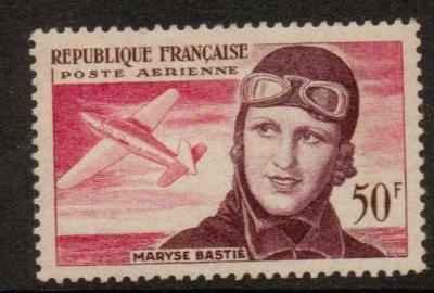 france-sg1252-1955-maryse-bastie-mtd-mint