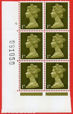 sg-724-u2-3-1d-greenish-olive-an-unmounted-mint-cylinder-block-of-6-b93631