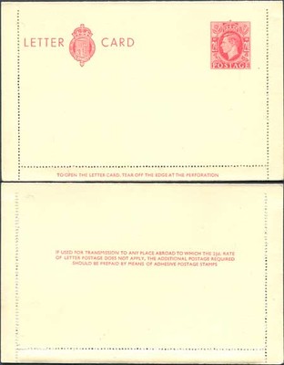 lcp17b-kgvi-2-1-2d-carmine-letter-card-3-line-instruction-gummed-on-back-half