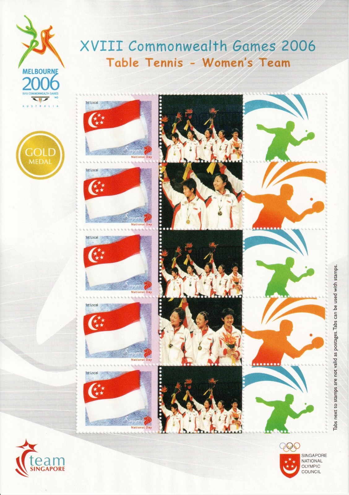2006-singapore-commonwealth-games-my-stamp-sheet-gold-medal-winners