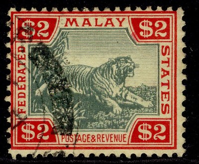 malaysia-federated-malay-gv-sg79-2-green-red-yellow-fine-used-cat-75
