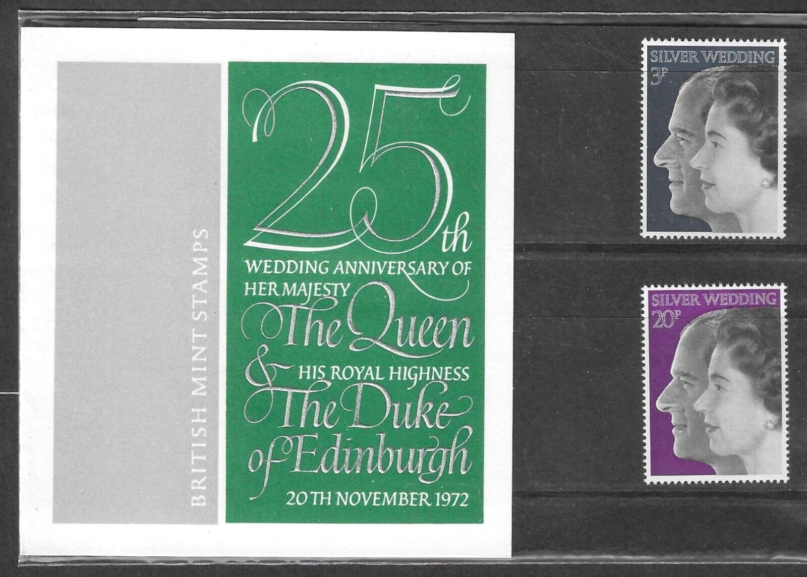 1972-25th-wedding-anniv-of-queen-presentation-pack-unmounted-mint