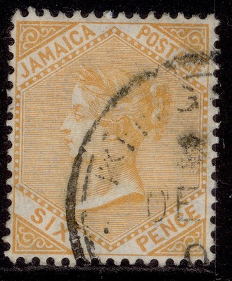 jamaica-qv-sg51-6d-dull-orange-fine-used-cat-25