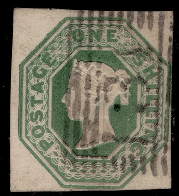 gb-qv-sg56-scarce-1s-deep-green-cut-square-fine-used-cat-900