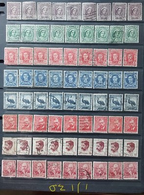 australia-1941-to-1949-selection-definitives-col-wmk-vars-used-oz111