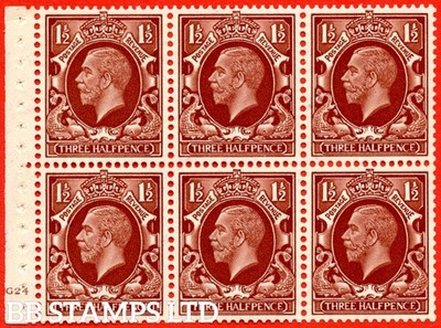 sg-441f-nb26-1d-red-brown-a-mounted-mint-small-format-booklet-pane-b69078