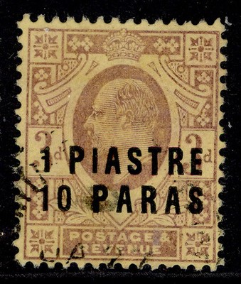 british-levant-edvii-sg17-1pi-10pa-on-3d-dull-purple-orange-yell-used-cat-50