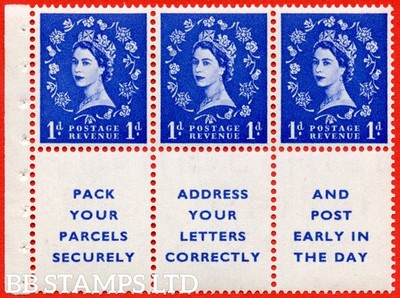 sg-516-sb25b-1d-ultramarine-a-unmounted-mint-booklet-pane-of-6-with-t-b65185