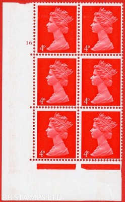 sg-733-u14-4d-bright-vermilion-an-unmounted-mint-cylinder-block-of-6-b70331