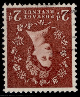gb-qeii-sg573wi-2d-light-red-brown-wmk-mult-inv-fine-used-cat-70