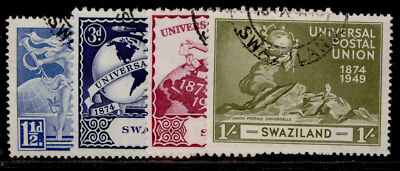 swaziland-gvi-sg48-51-anniversary-of-upu-set-fine-used