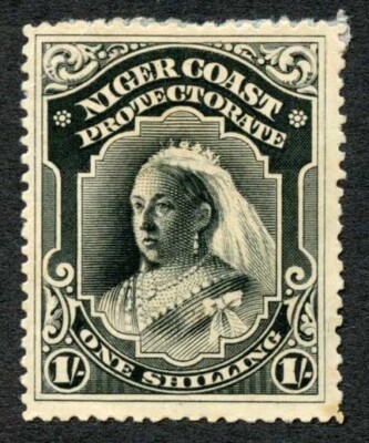 niger-coast-sg56-1-black-no-wmk-perf-14-5-mint-part-gum-cat-80-pounds
