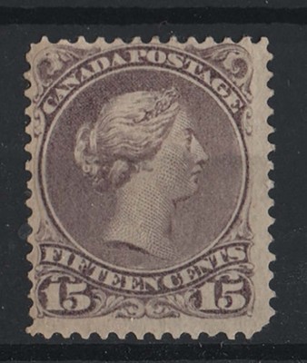 canada-1868-15c-dull-grey-purple-fresh-m-mint-line-perf-causing-rounded