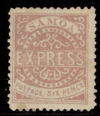 samoa-qv-6d-lilac-perf-11-reprint-m-mint