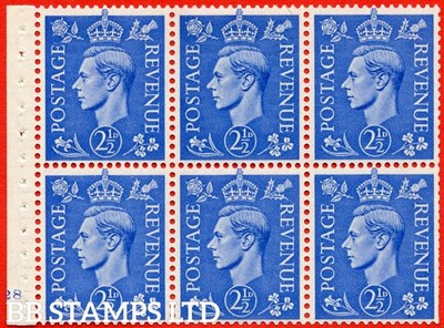 sg-489f-qb33-2d-blue-a-fine-mounted-mint-complete-cylinder-pane-of-b62936