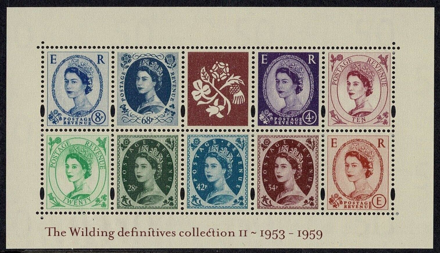 2003-ms2367-wilding-definitives-miniature-sheet-unmounted-mint