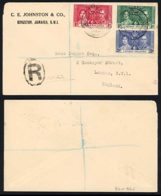 cayman-islands-1937-coronation-set-on-reg-d-first-day-cover-georgetown-pmks