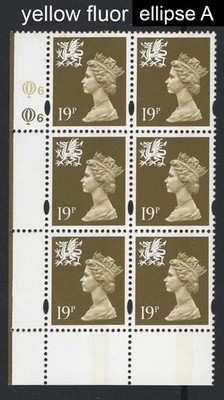 gb-machin-cyl-blocks-wales-19p-olive-green-cyl-q6q6-yellow-fluor-ellipse-type