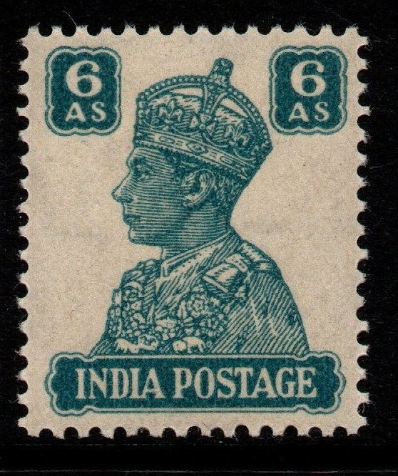 india-sg274-1941-6a-turquoise-green-mnh