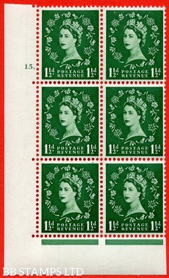 sg-542-s26-1d-green-a-mounted-mint-control-block-of-6-cylinder-15-b81256