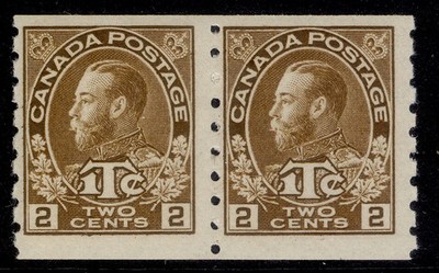 canada-gv-sg241-2c-1c-brown-nh-mint-cat-250-pair