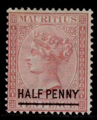 mauritius-qv-sg79-d-on-10d-rose-unused-cat-13
