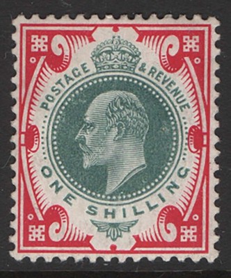 gb-1902-1s-dull-green-carmine-very-fine-mint-sg257-cat-100