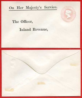 eo32-qv-penny-pink-on-her-majestys-service-to-the-officer-inland-revenue-superb