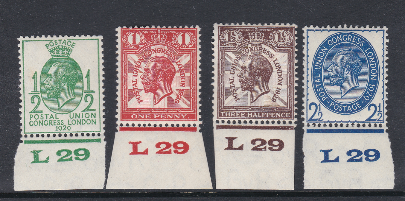 1929-d-2d-puc-control-l-29-set-of-4-controls-unmounted-mint