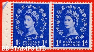 sg-541n-sb28-1d-ultramarine-an-unmounted-mint-booklet-pane-of-2-perf-b94254
