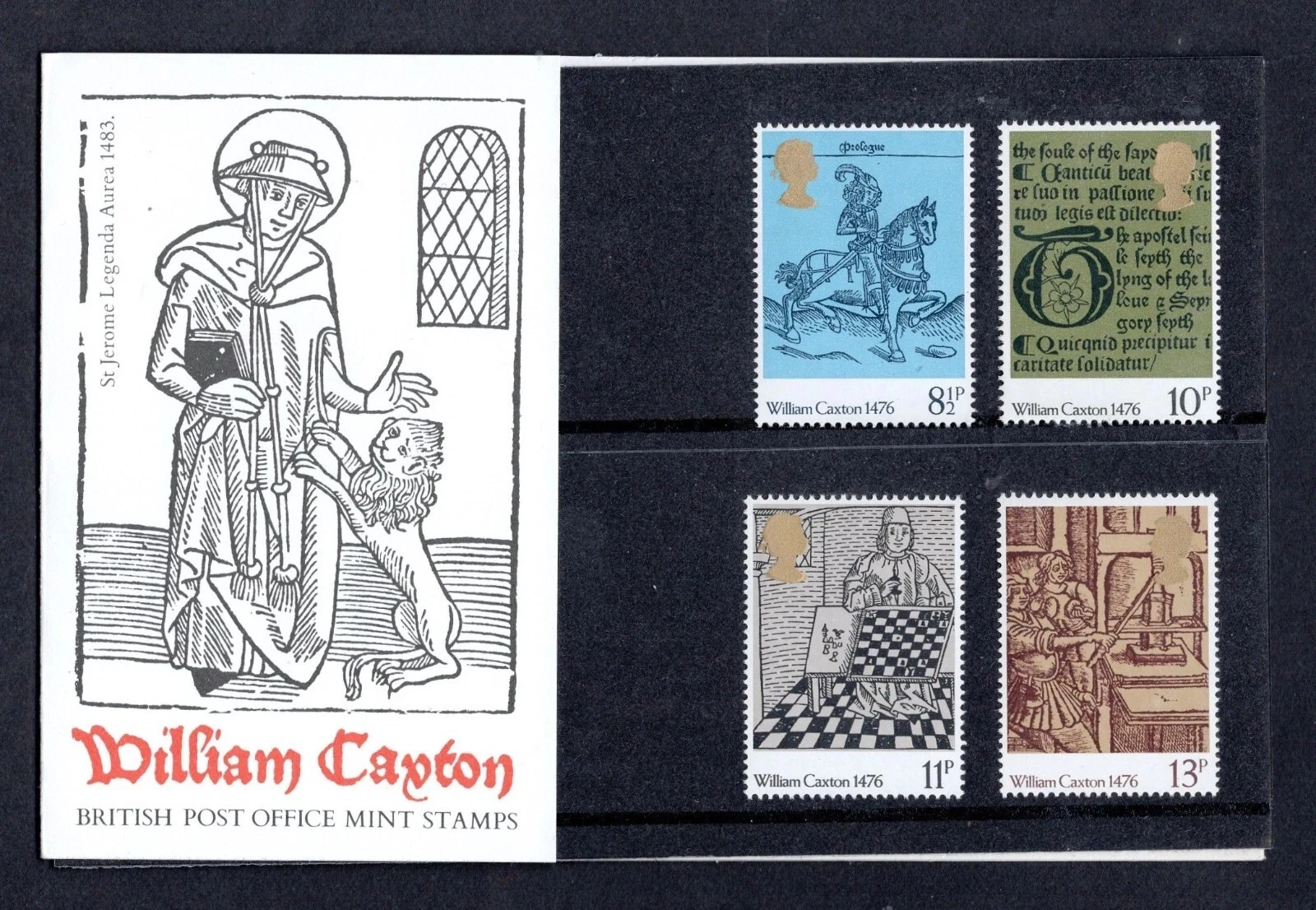 1976-william-cavton-royal-mail-presentation-pack-unmounted-mint