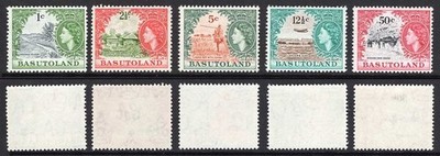 basutoland-sg84-wmk-change-set-of-5-m-m-cat-35-pounds