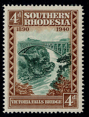 southern-rhodesia-gvi-sg58-4d-green-brown-m-mint