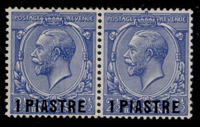 british-levant-gv-sg36-1pi-on-2d-cobalt-blue-m-mint-cat-32-pair