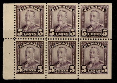 canada-gv-sg279a-5c-violet-booklet-pane-of-6-lh-mint-cat-130