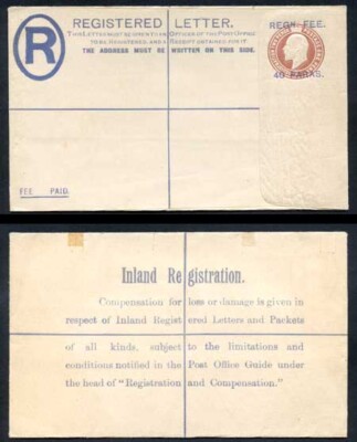 british-levant-kevii-40-paras-o-p-on-3d-brown-registered-letter-size-f