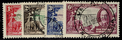 southern-rhodesia-gv-sg31-34-1935-silver-jubilee-set-fine-used-cat-45