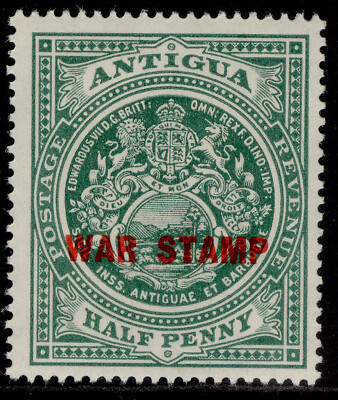 antigua-gv-sg53-d-green-war-stamp-nh-mint