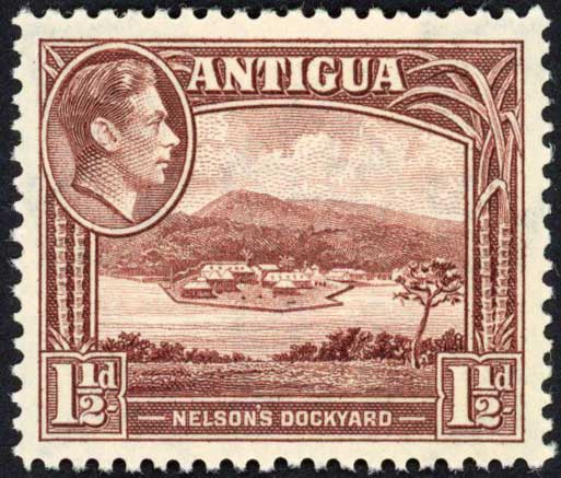 antigua-sg100-1-1-2d-dull-reddish-brown-u-m-cat-4-pounds