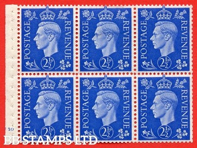 sg-466c-qb32-2d-blue-a-mounted-mint-cylinder-booklet-pane-of-6-cyl-b49204