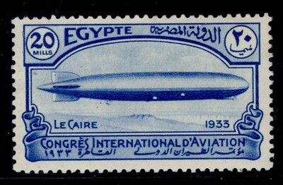 egypt-sg218-1933-20m-blue-m-mint