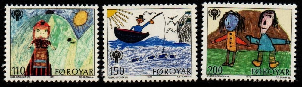 faroe-islands-sg44-6-1979-international-year-of-the-child-mnh