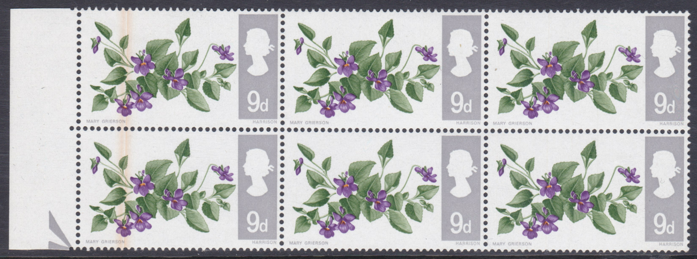 qeii-gb-sg721-1967-9d-flowers-vertical-dr-blade-flaw-unmounted-mint