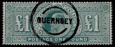 gb-edvii-sg266-scarce-1-dull-blue-green-fine-used-cat-700