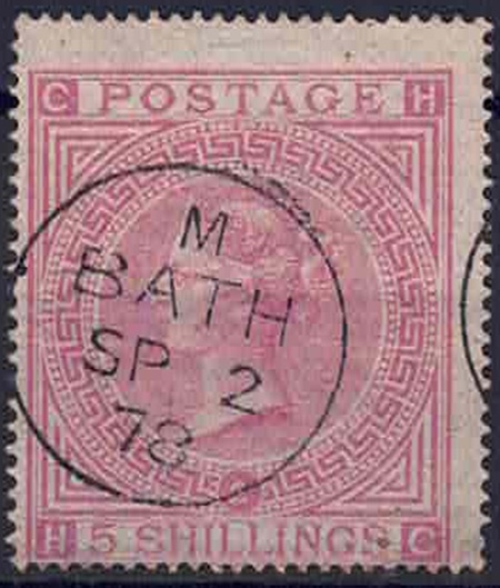 1874-5-pale-rose-plate-2-good-used-example-with-crisp-bath-2-sep-1878-cds-centred-low-and-to-left-sg-127