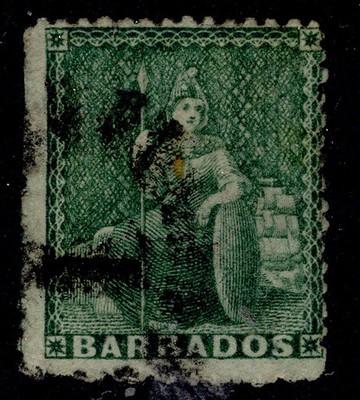 barbados-qv-sg43-d-green-used-cat-10