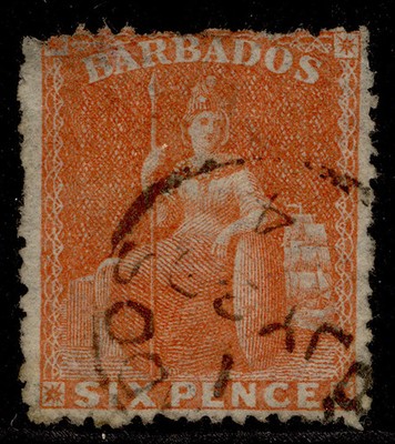 barbados-qv-sg50-6d-orange-vermilion-used-cat-32